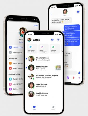 Las nuevas funciones en los mensajes de Instagram y Facebook Messenger 1 Messenger Kids
